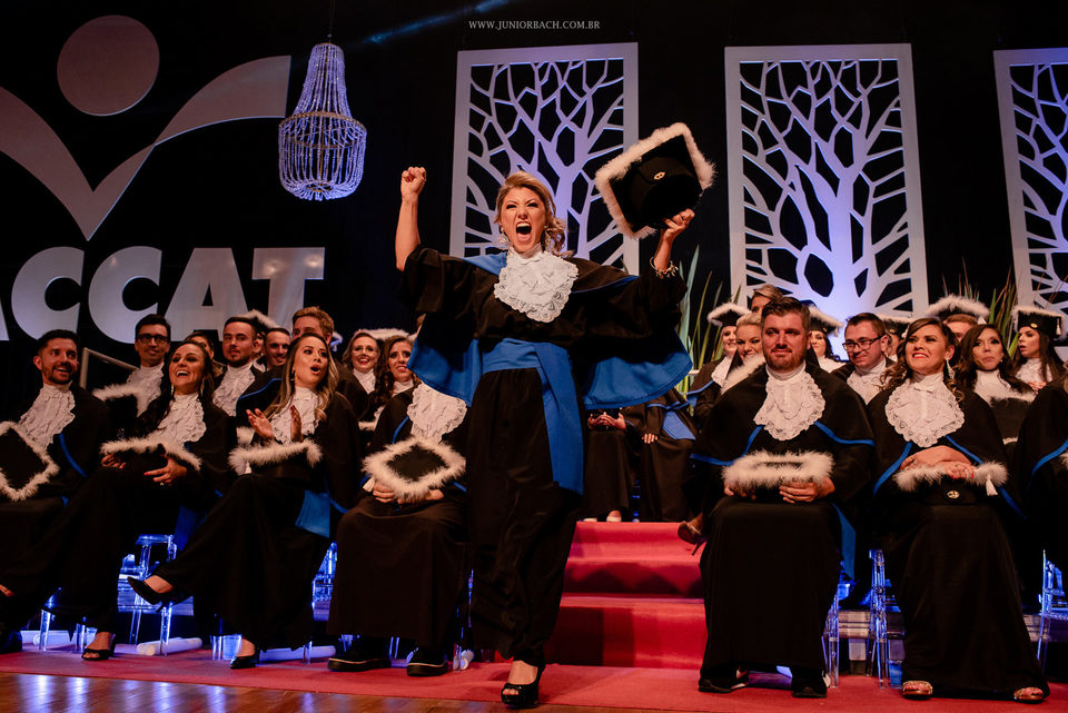 Fotografia de formatura FACCAT - Islana Megener