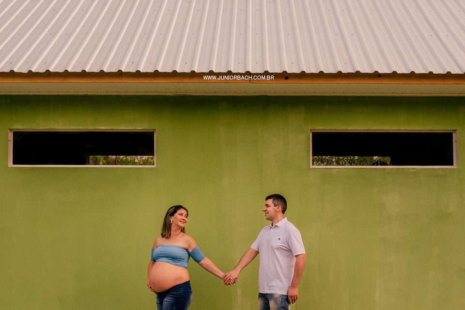 Ensaio de gestante Cris e Rhuan | À espera de Gabriel | Ipiranga - PR