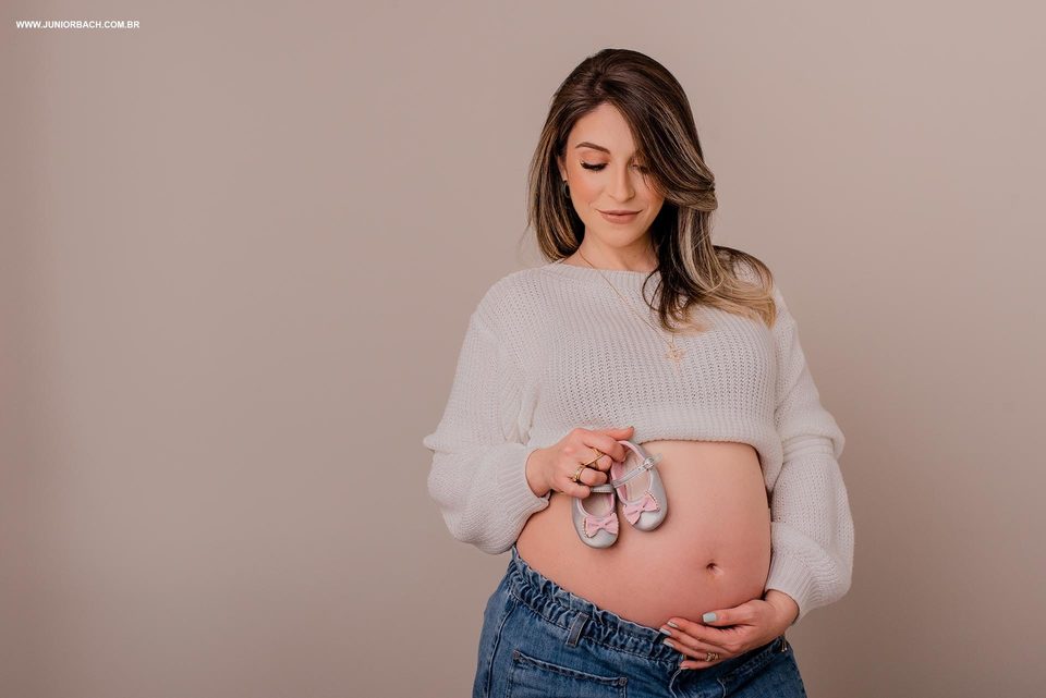 Andressa Lima e Cleysson, Ensaio Gestante, Ponta Grossa, Paraná