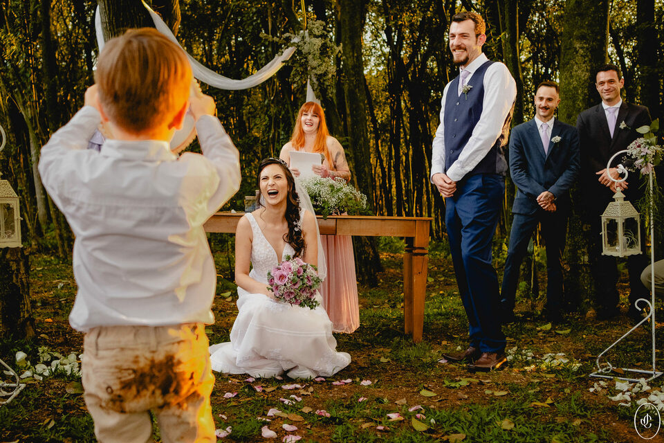 Casamento ao ar livre em Ponta Grossa