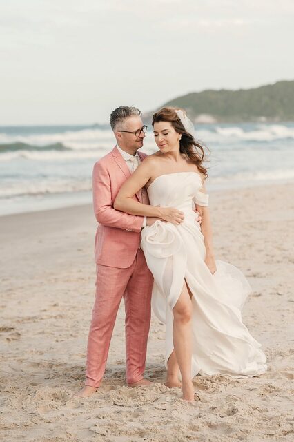 Casamento na praia do Rosa